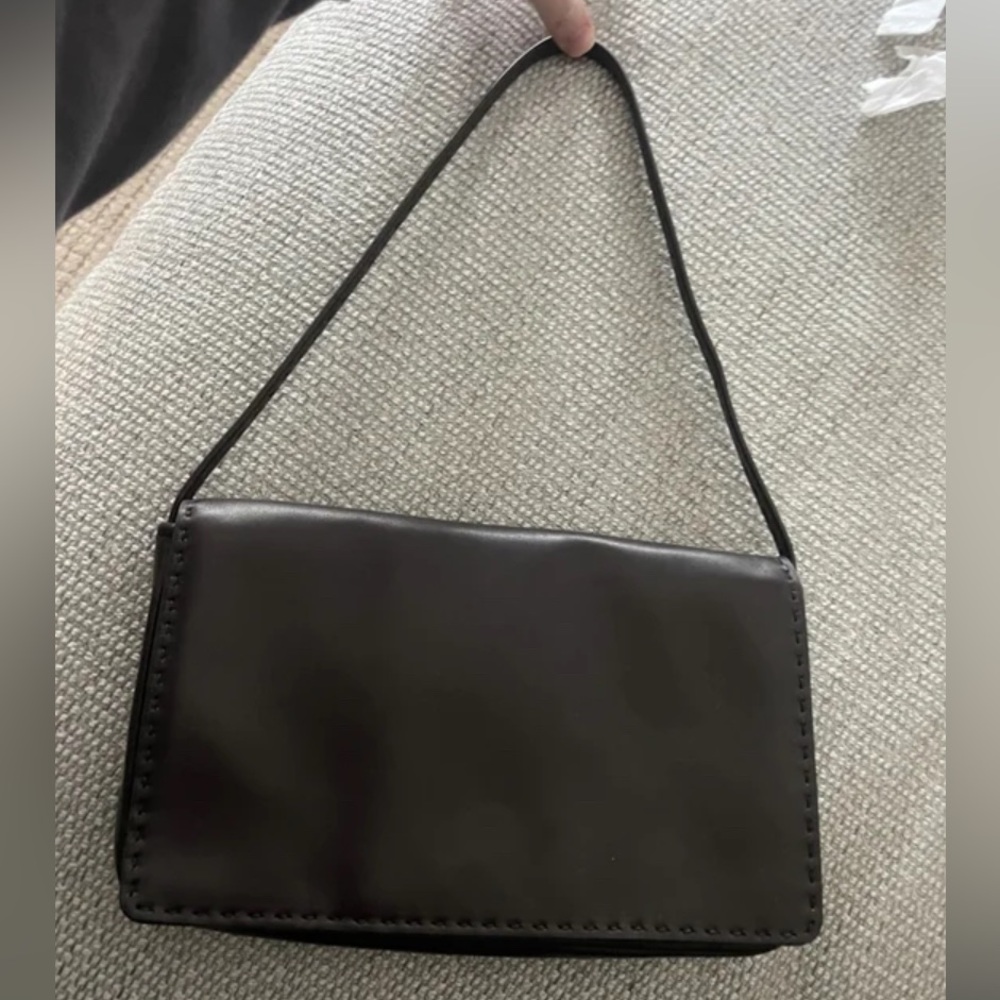 the Row Nuance bag in dark brown (NWT, never used, perfect condition)